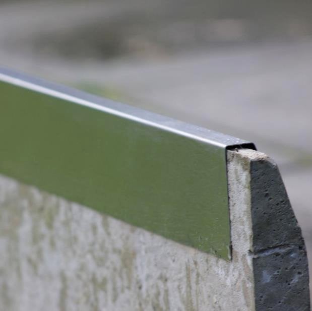 Ecco border inox afdeklat voor Wirtz boordsteen NIEUW, Ophalen