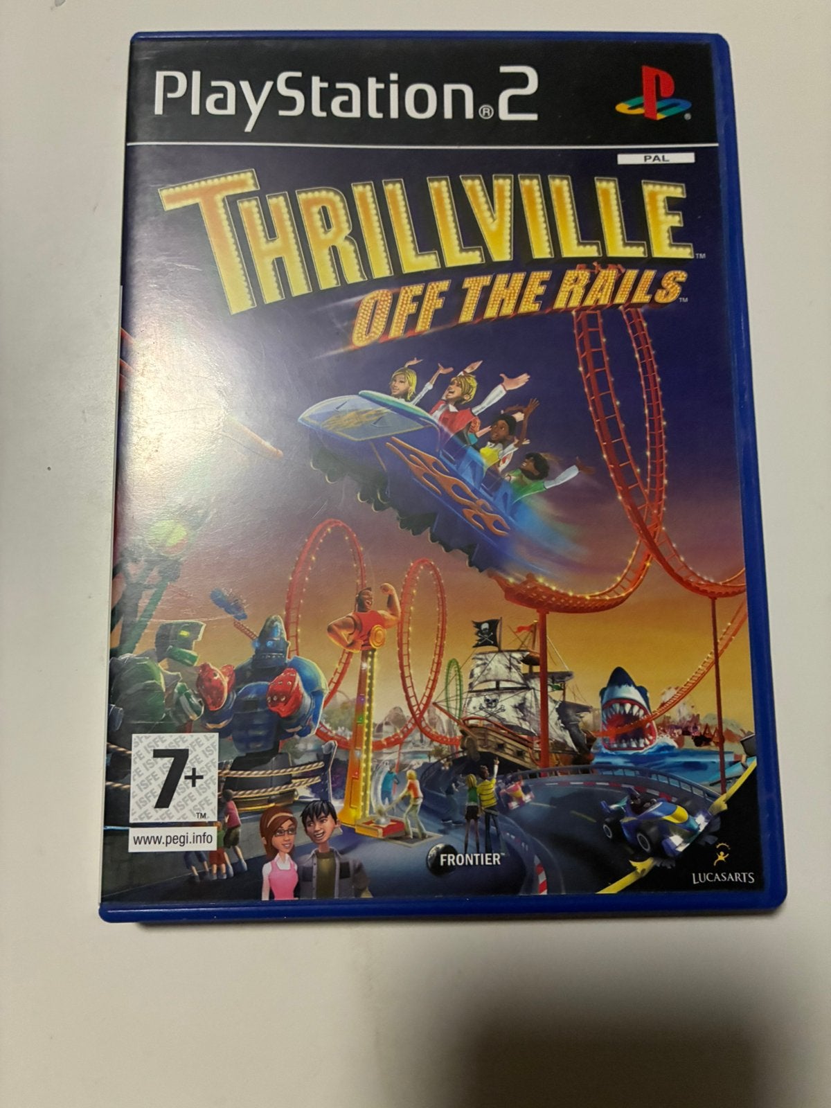 Thrillville Off the Rails - PlayStation 2 (PS2), Ophalen of Verzenden, Zo goed als nieuw