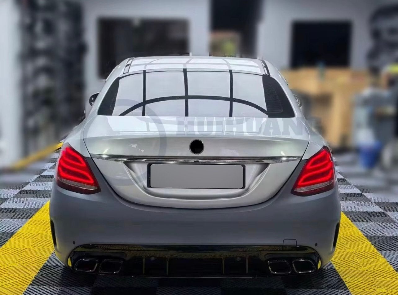Pare choc Mercedes Classe C w205, Autos : Pièces & Accessoires, Neuf, Arrière, Pare-chocs, Mercedes-Benz