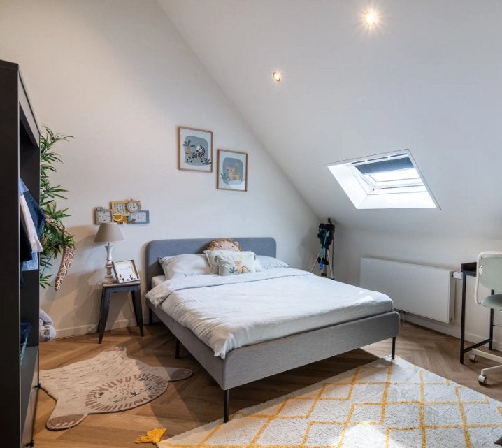 Bed 1,4 m inclusief goede en nette matras! 2jaar oud, Huis en Inrichting, Slaapkamer | Bedden, Ophalen, 140 cm, Zo goed als nieuw