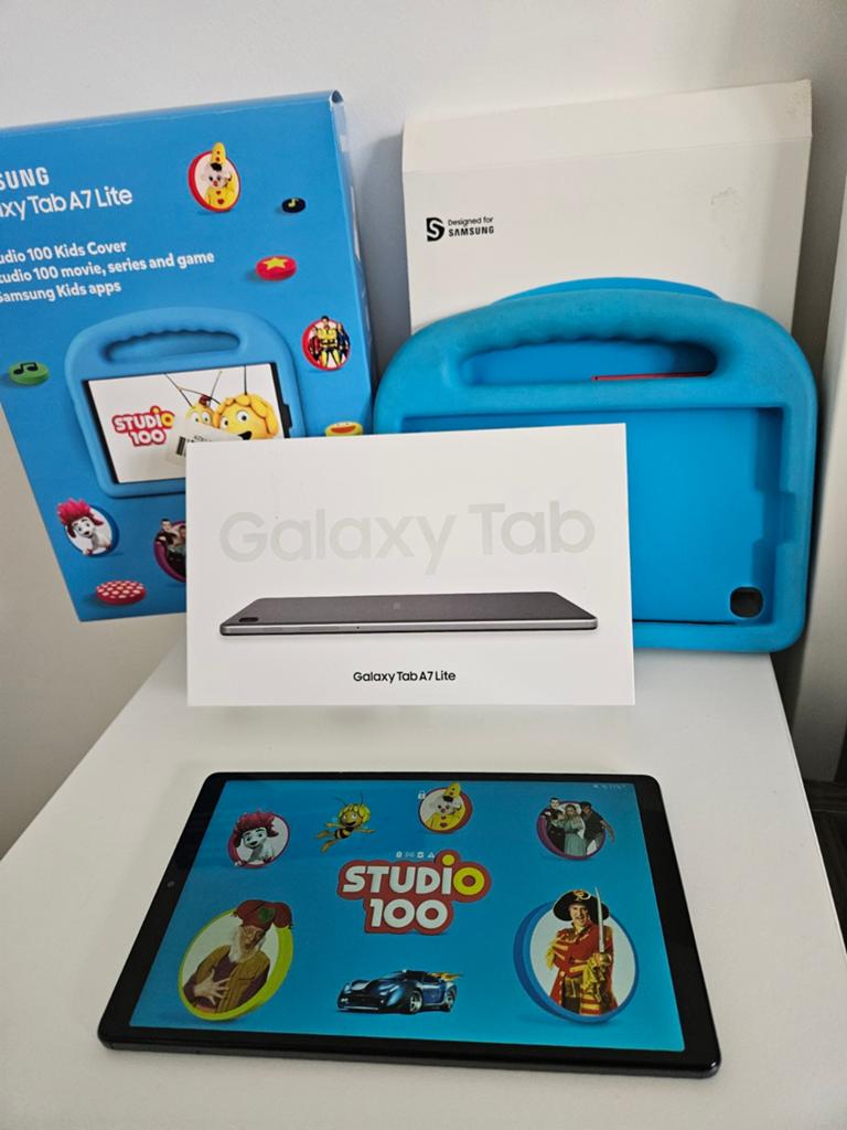 Samsung galaxy tab a7 lite 32 go wifi + cover, Enlèvement