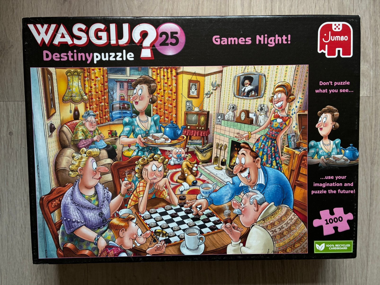 Wasgij puzzel 1000 stukjes, Ophalen, Zo goed als nieuw