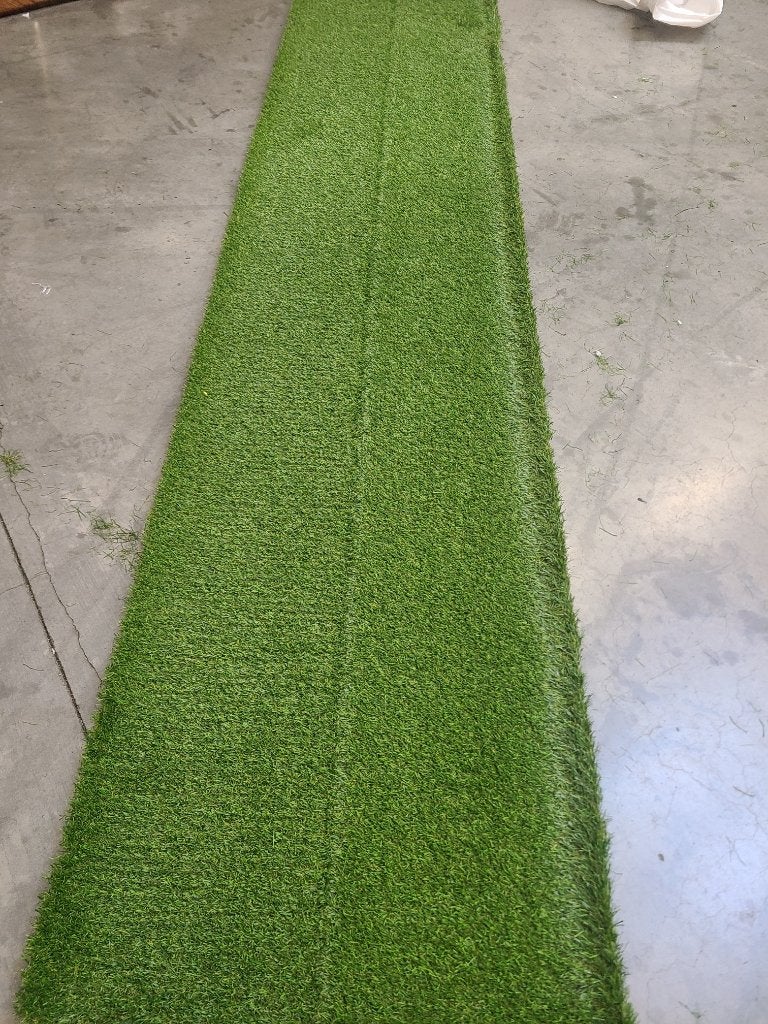 Restje kunstgras met lijn 90% korting w+, Ophalen, Nieuw, Minder dan 10 m², Kunstgras
