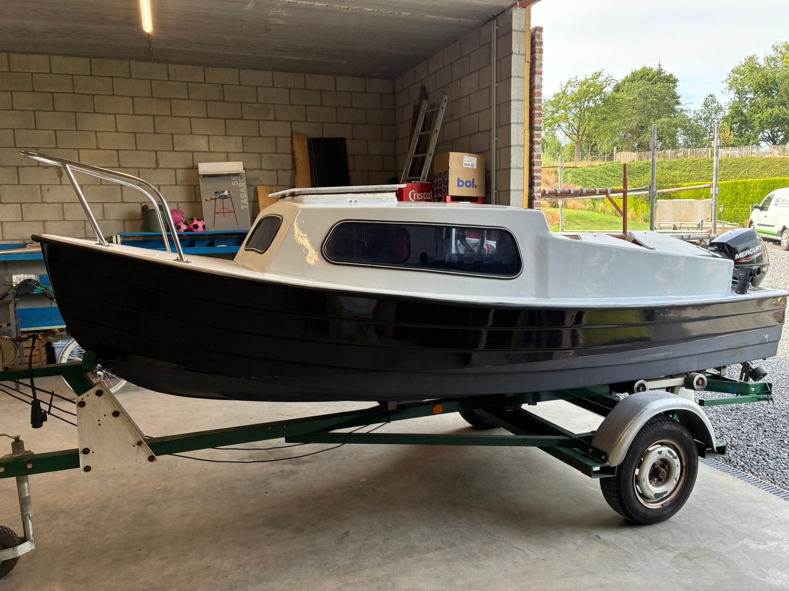 Boot, Watersport en Boten, Ophalen, Zo goed als nieuw, Trailer