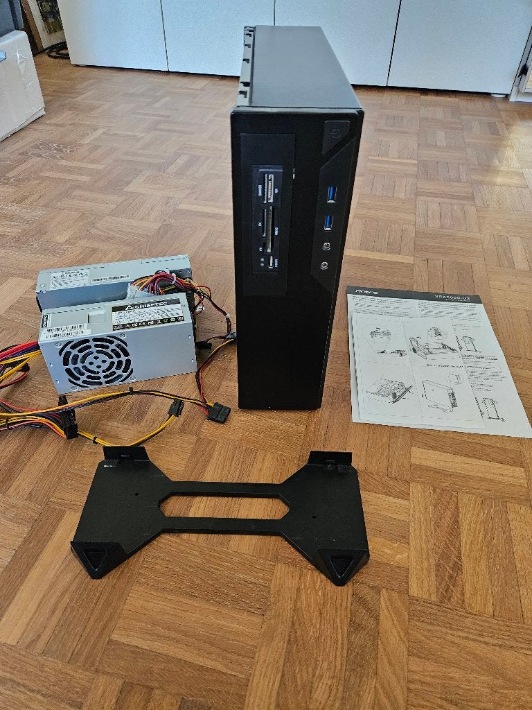 ATX Midtower Case Antec VSK2000-U3 Black, Ophalen of Verzenden, Gebruikt