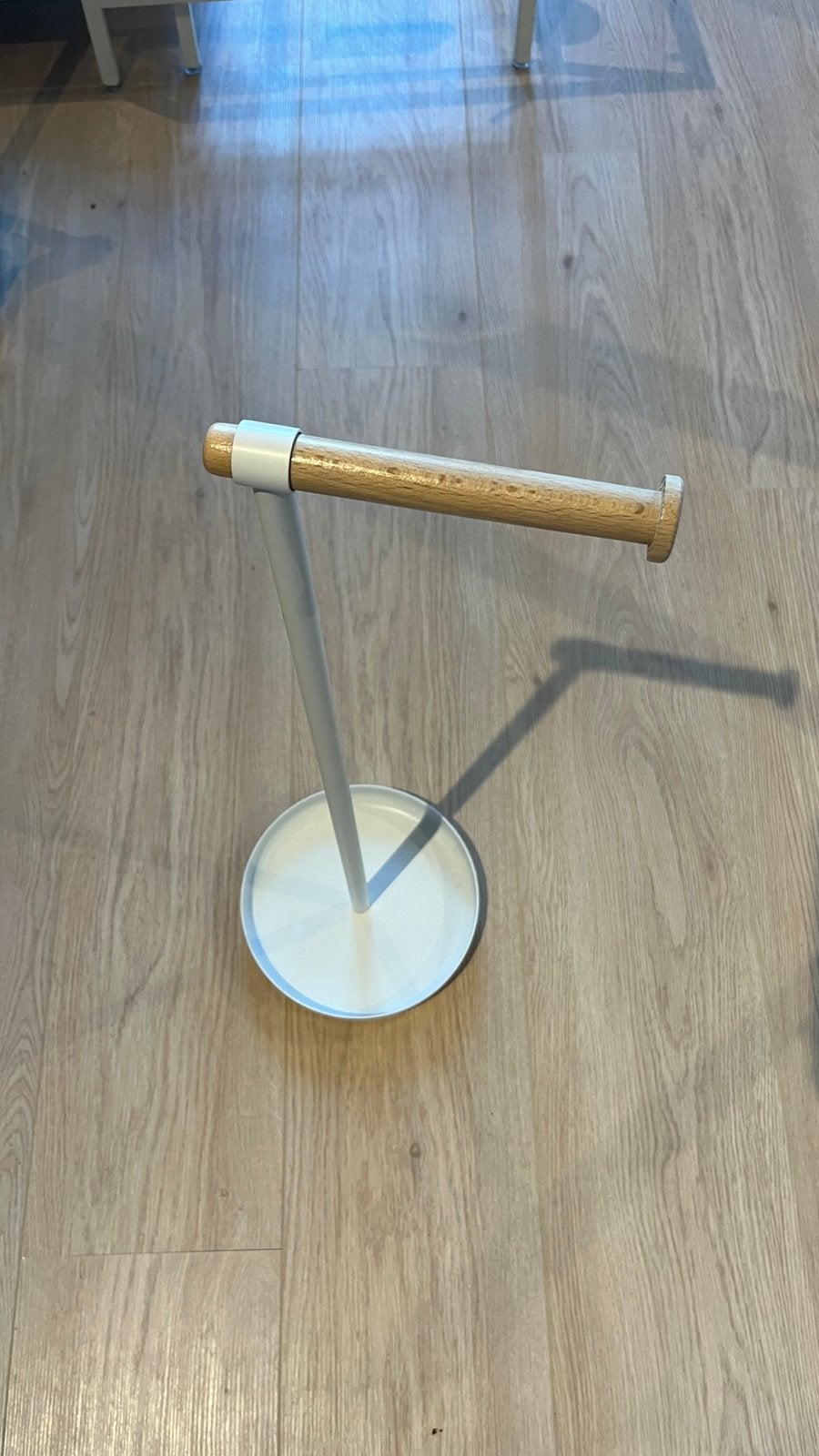 Wc-rolhouder, Ophalen, Zo goed als nieuw, Wit, Toilet-accessoire