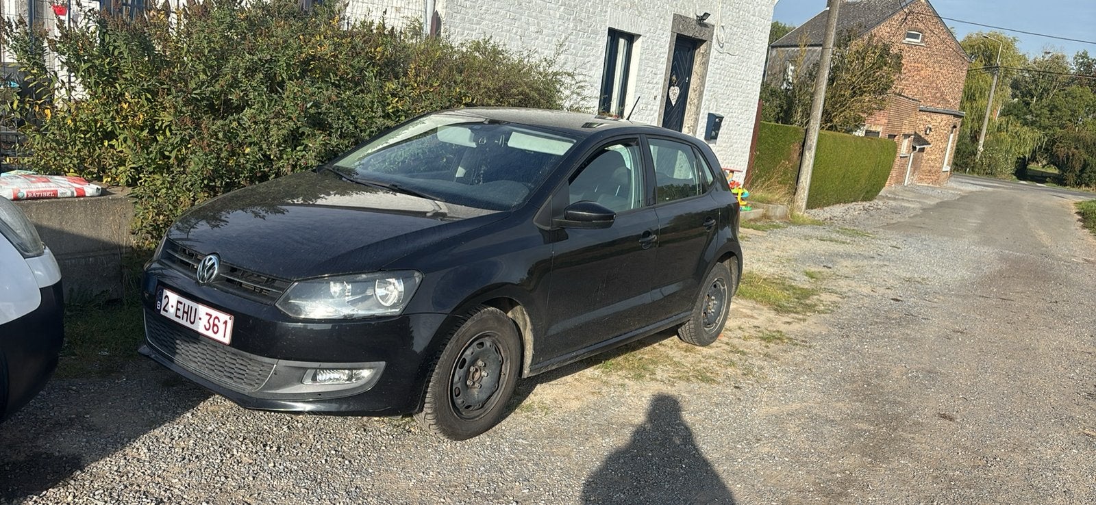 Polo 6r, Auto's, Voorwielaandrijving, Euro 5, Stof, Zwart
