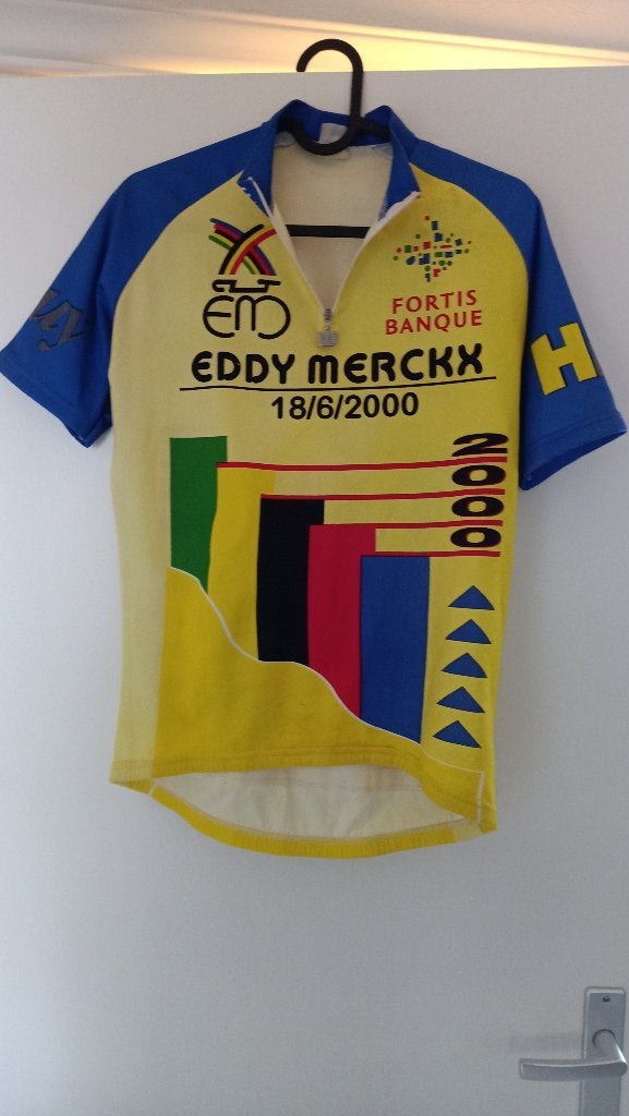 Vermarc Eddy Merckx fiets shirt, Fietsen en Brommers, Fietsaccessoires | Fietskleding, Ophalen
