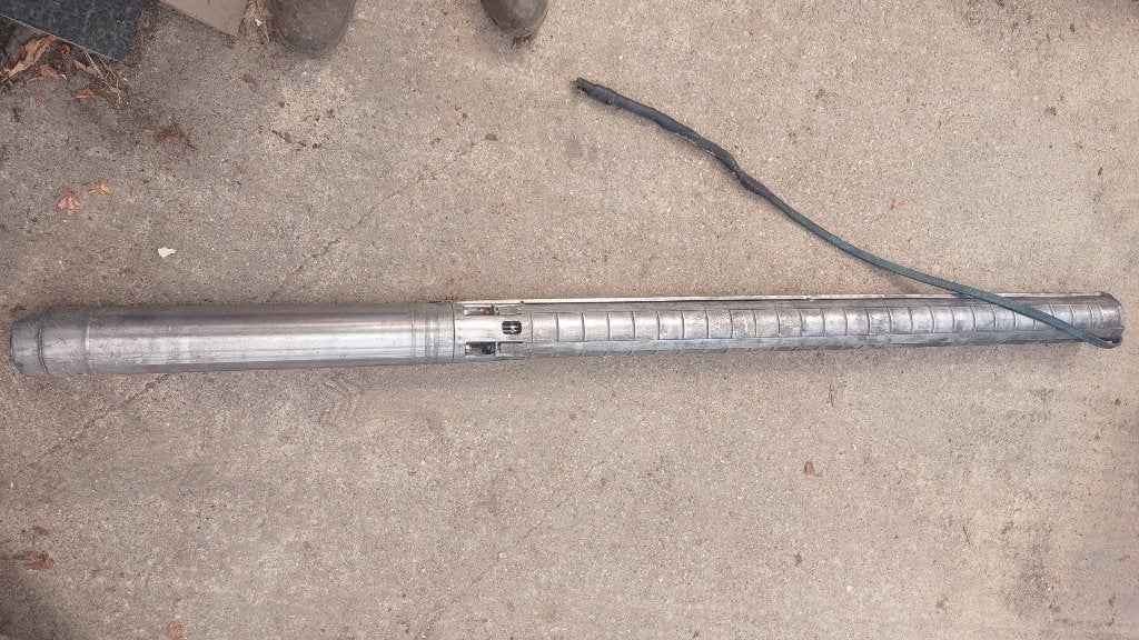 Grundfos diepbronpomp, Ophalen