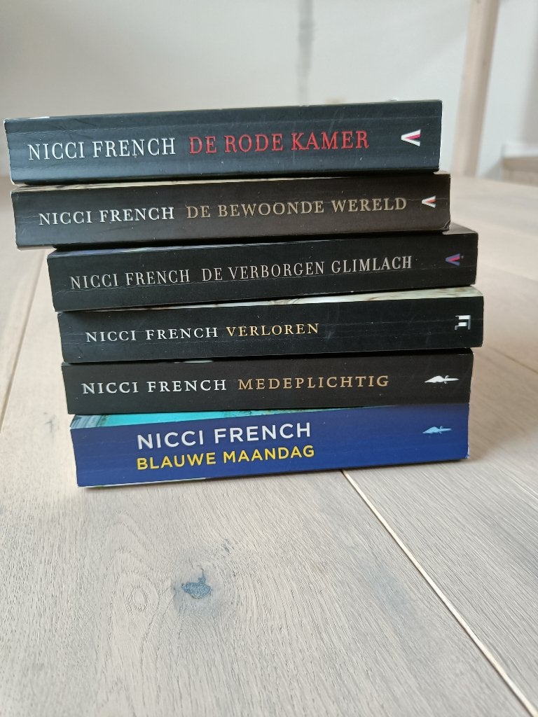 Thrillers van Nicci French - originele kaft (5 euro/boek), Boeken, Ophalen of Verzenden, Zo goed als nieuw, Nicci French, Europa overig