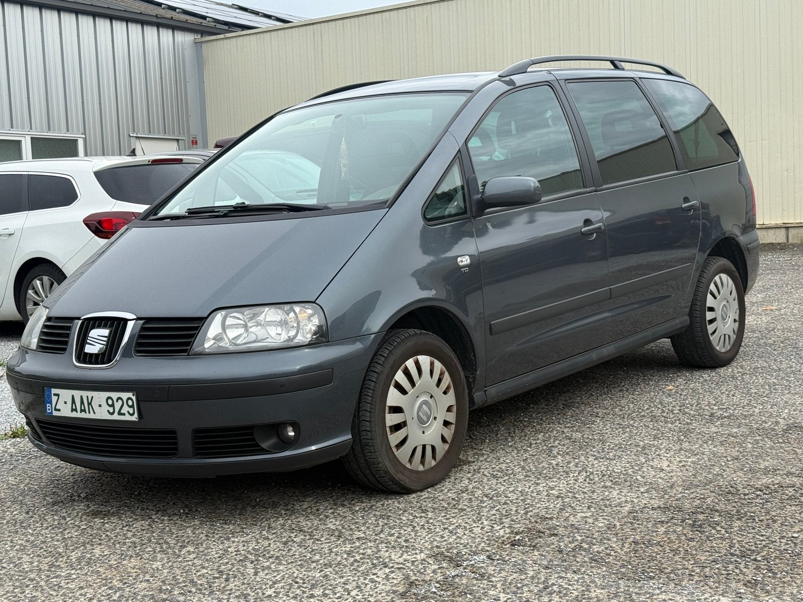 Seat Alhambra 1.9tdi 7places, Autos, Seat, Argent ou Gris, Achat, Entreprise, 7 places