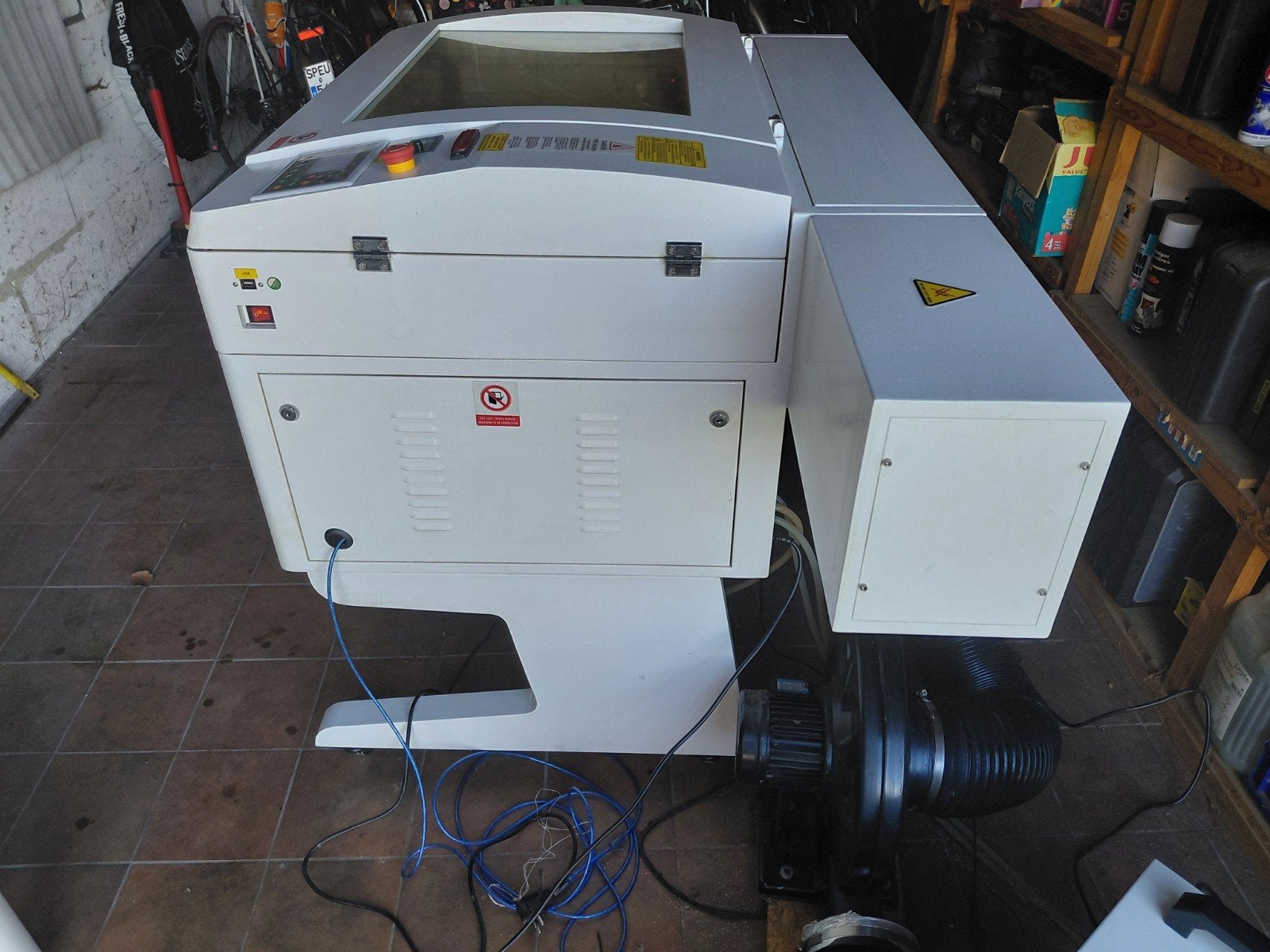 CO2 laser 120W 600x400mm, Ophalen, Overige technieken