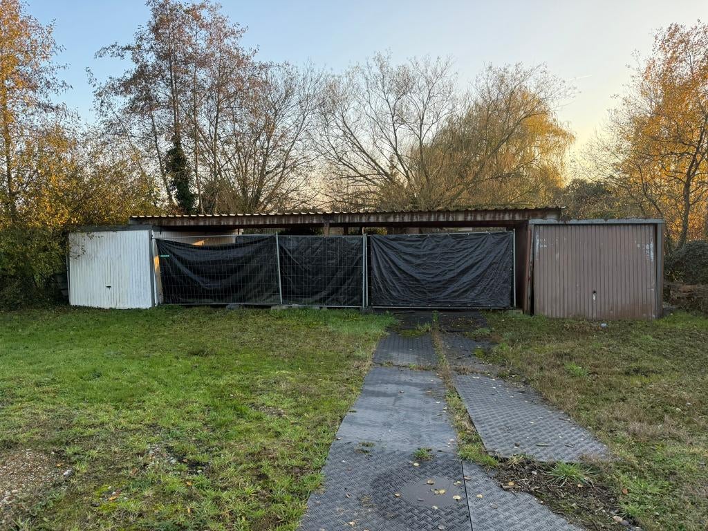 2 box de garage avec toit., Jardin & Terrasse, Verrières, Enlèvement, Utilisé, Carport