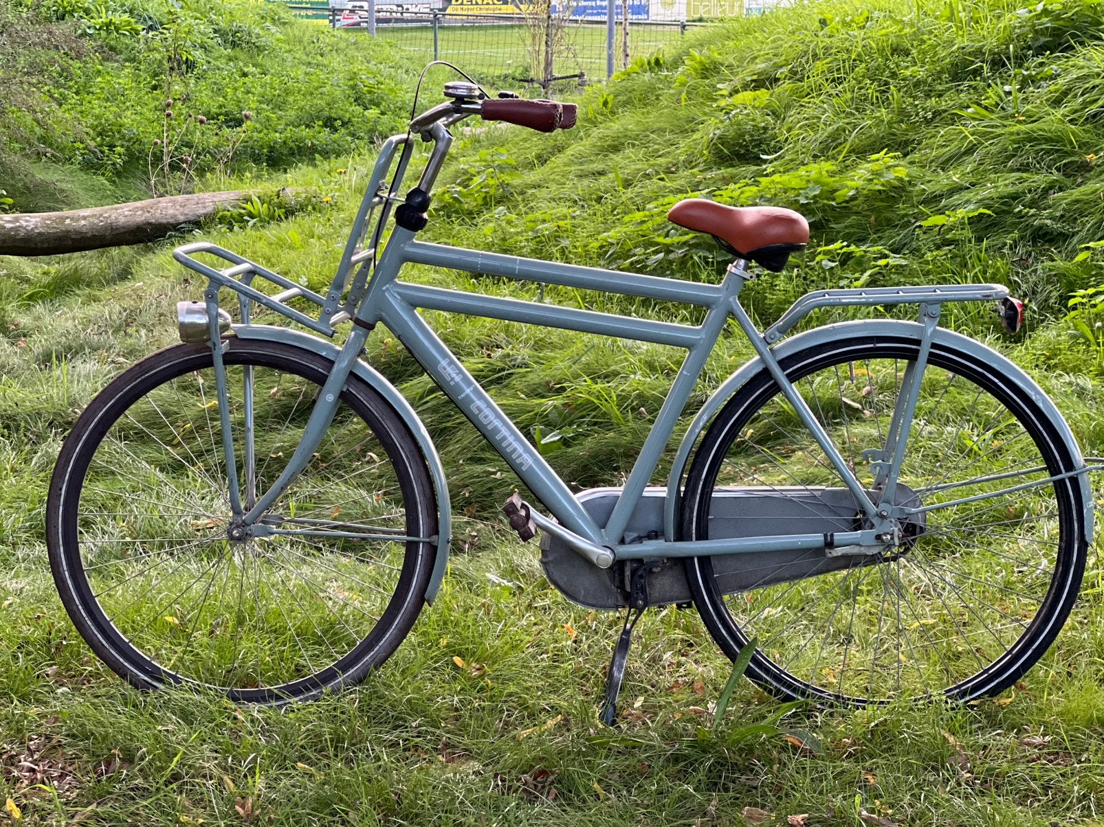 Cortina transporter herenfiets, Fietsen en Brommers, Ophalen, Gebruikt, Terugtraprem, Versnellingen