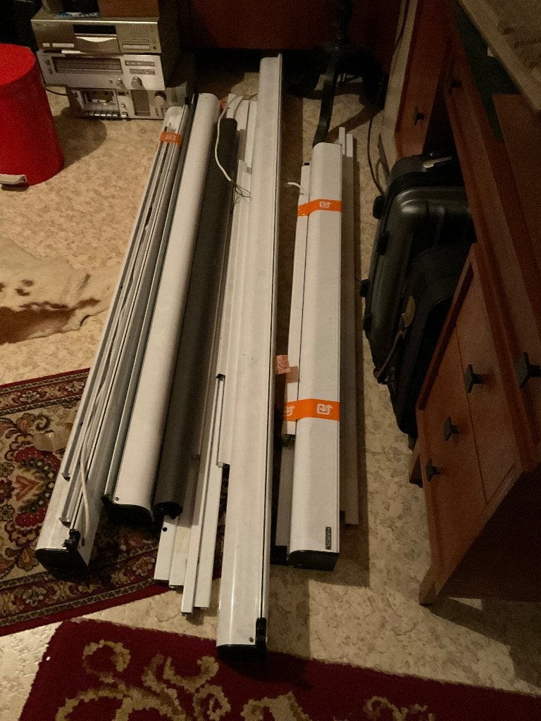 Protection solaire, Jardin & Terrasse, Enlèvement, Utilisé, Moins de 250 cm, Électrique