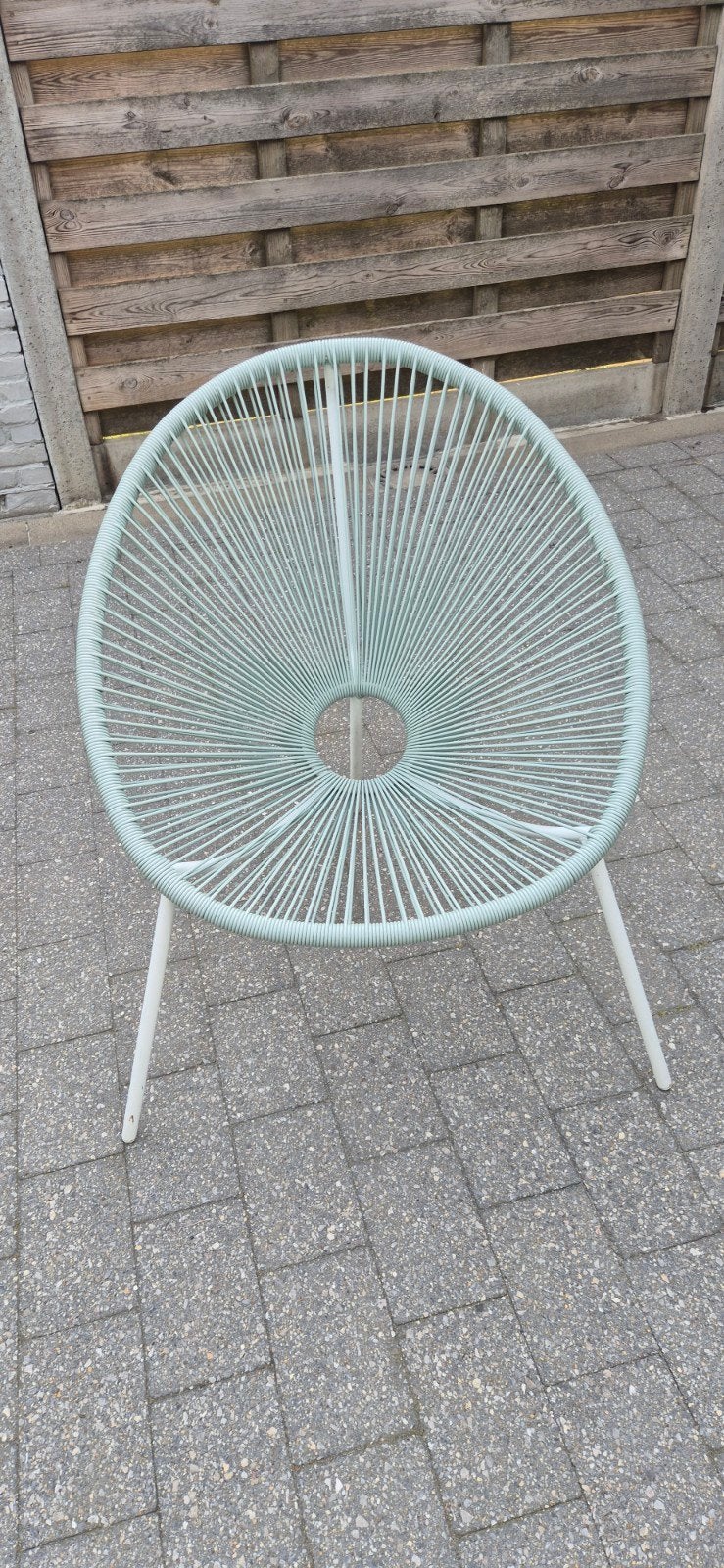 Leuke draadstoel, Jardin & Terrasse, Chaises de jardin, Enlèvement, Utilisé, Synthétique