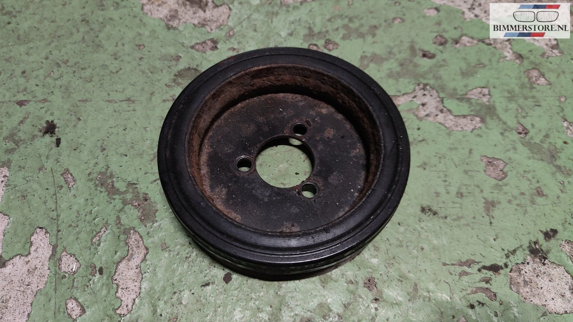 Krukas poelie vibratiedemper N40 N42 N45 N46 BMW 1 / 3 / 5 /, Gebruikt, -, -, Ophalen of Verzenden
