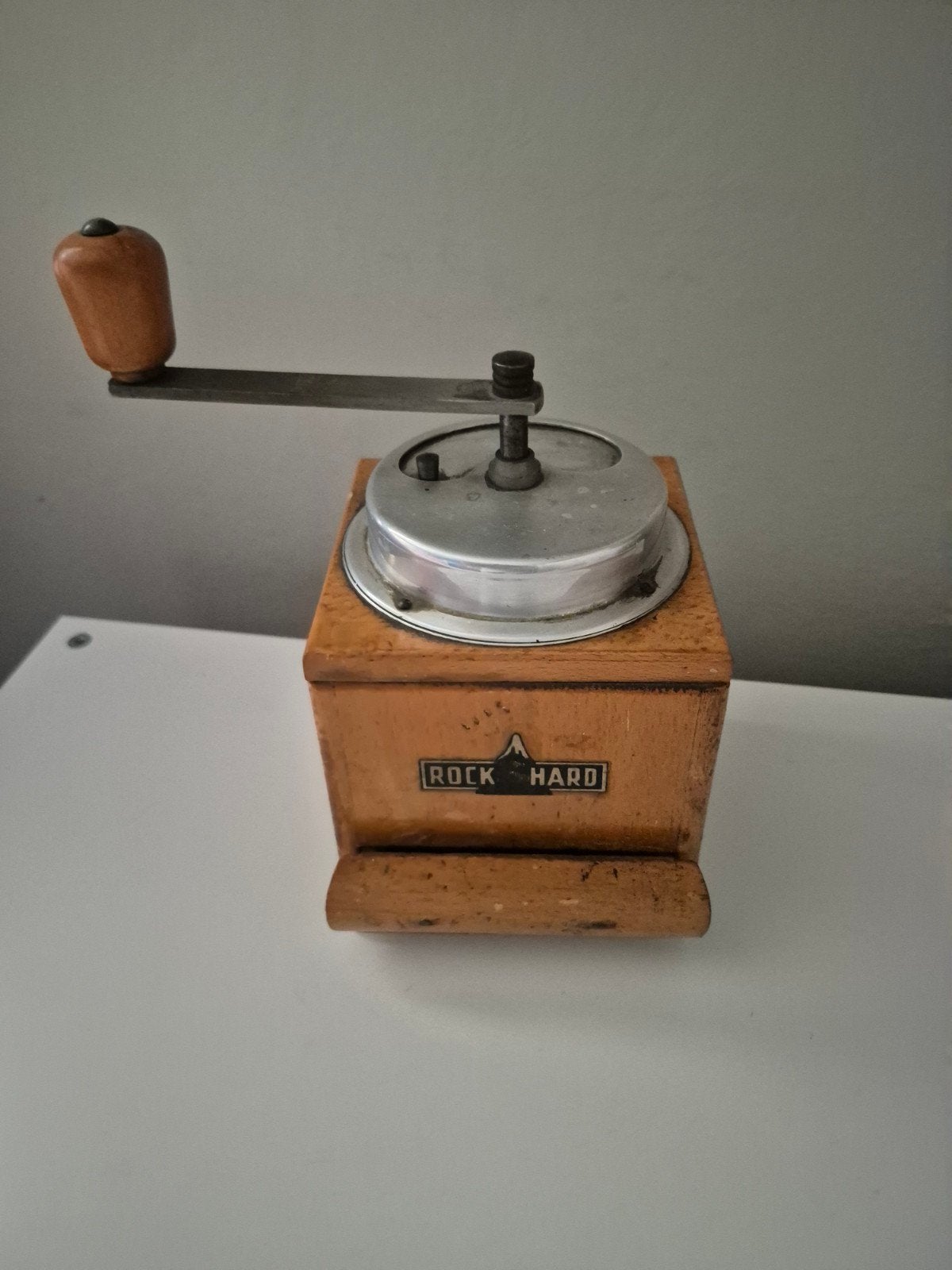 Vintage koffiemolen veel gebruikt, Verzamelen, Ophalen of Verzenden