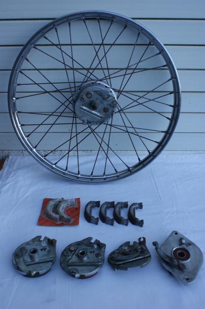 Honda Camino remmen en velg, Vélos & Vélomoteurs, Pièces de cyclomoteur | Général, Utilisé, Autres types, Enlèvement ou Envoi