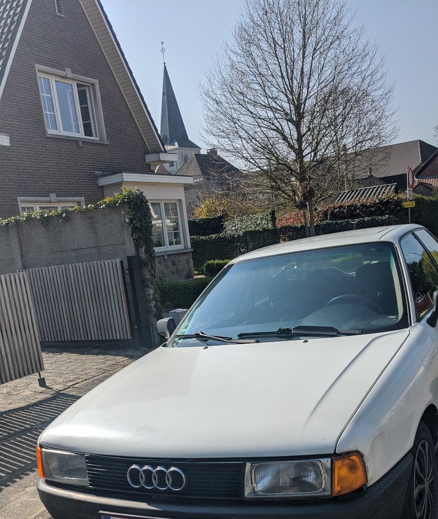 audi 80 Prachtige Audi 80 1.8S (1991) Gekeurd als Oldtimer!, Autos, Achat, Break, Particulier, Blanc