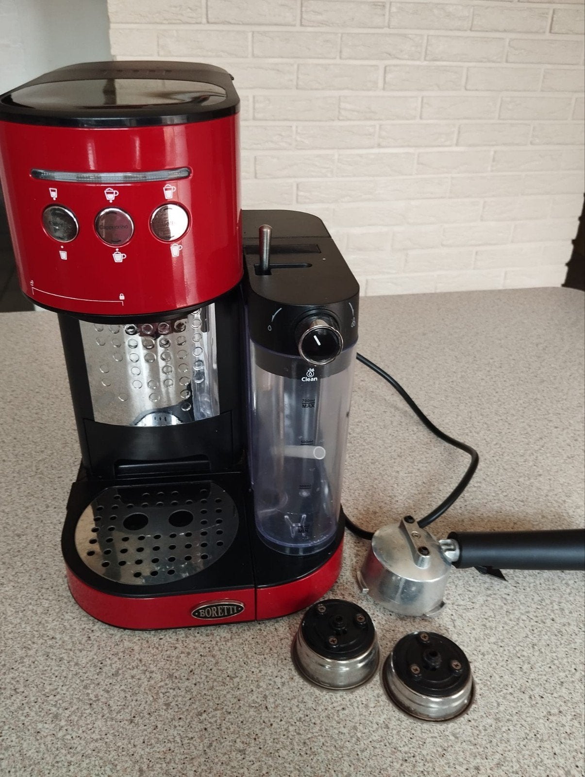 espressomachine, Ophalen, Zo goed als nieuw, Espresso apparaat, Gemalen koffie