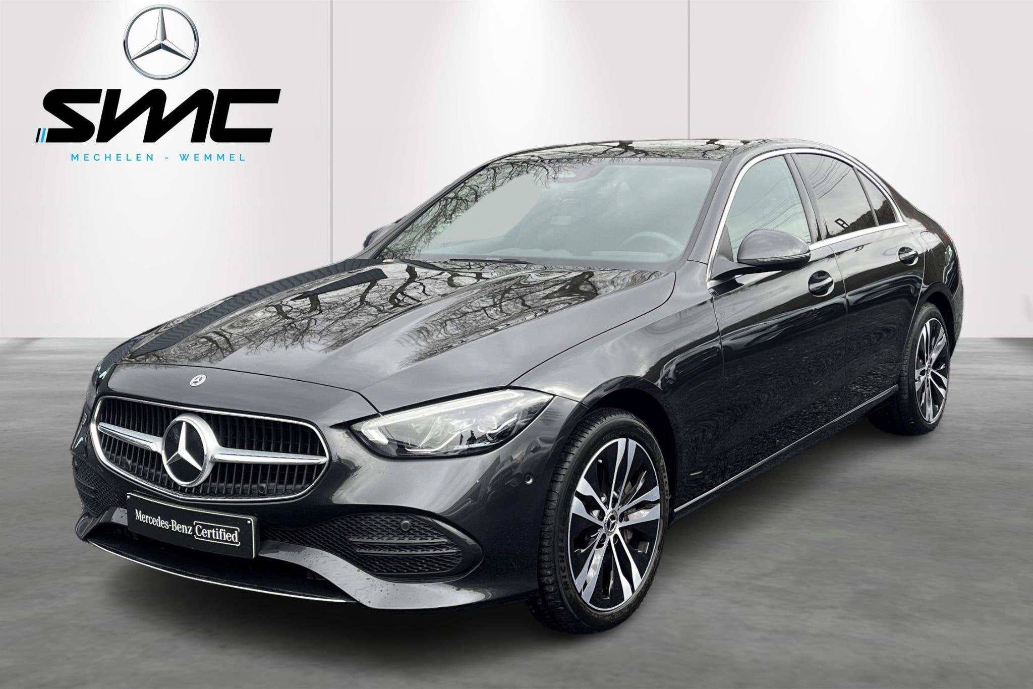 Mercedes-Benz C-Klasse C 300 e Luxury Line (automatique), Autos, Argent ou Gris, 1800 kg, 4 portes, Noir