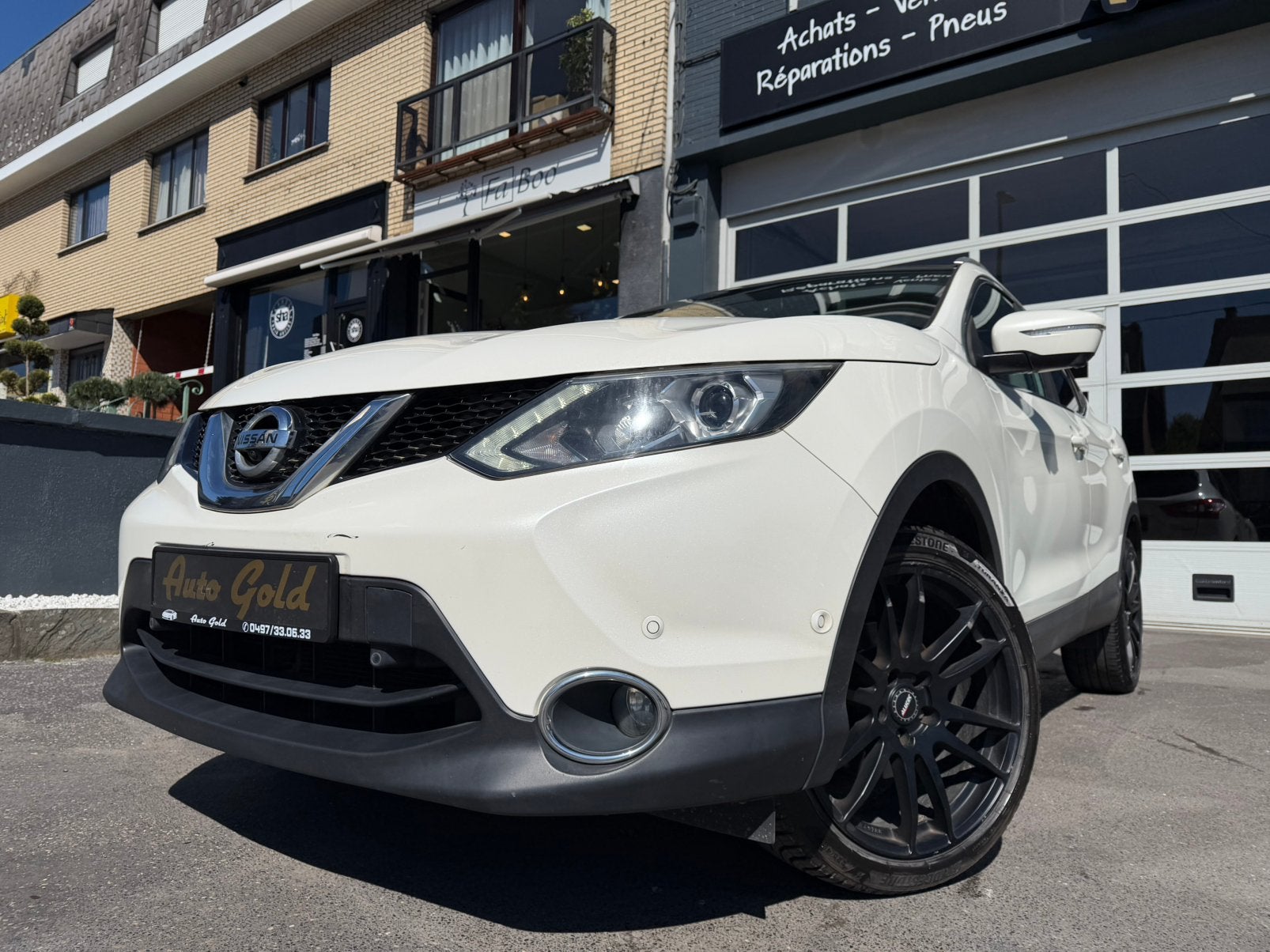 NISSAN QASHQAI 1.2 ESSENCE FULL FULL PANO JANTES 19 !, Cuir, Achat, Boîte manuelle, 5 portes