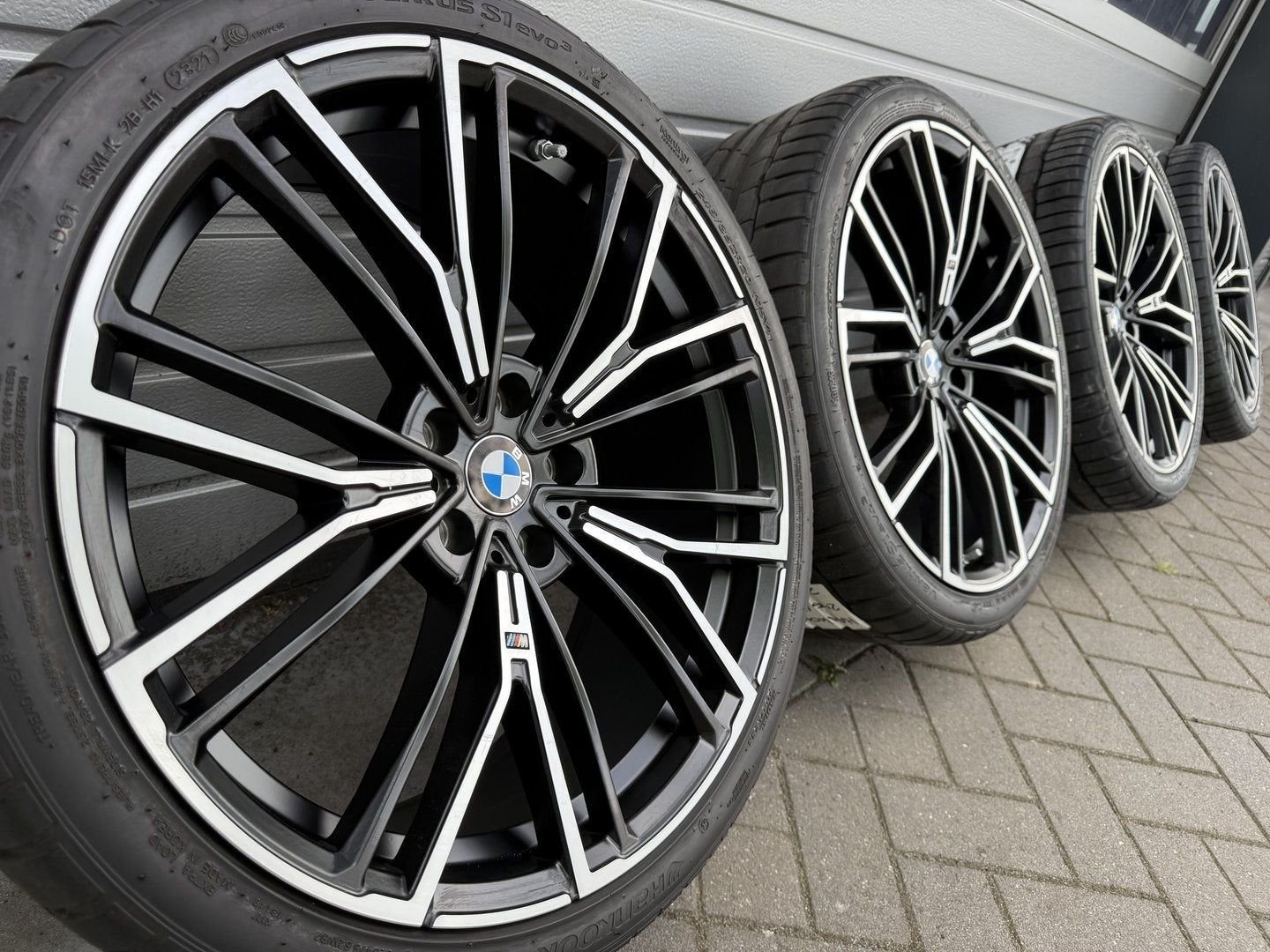 Set 20 inch 846M BMW 5 6 serie G31 G30 G32 6GT velgen banden, Neuf, Pneus et Jantes, 245 mm, Véhicule de tourisme