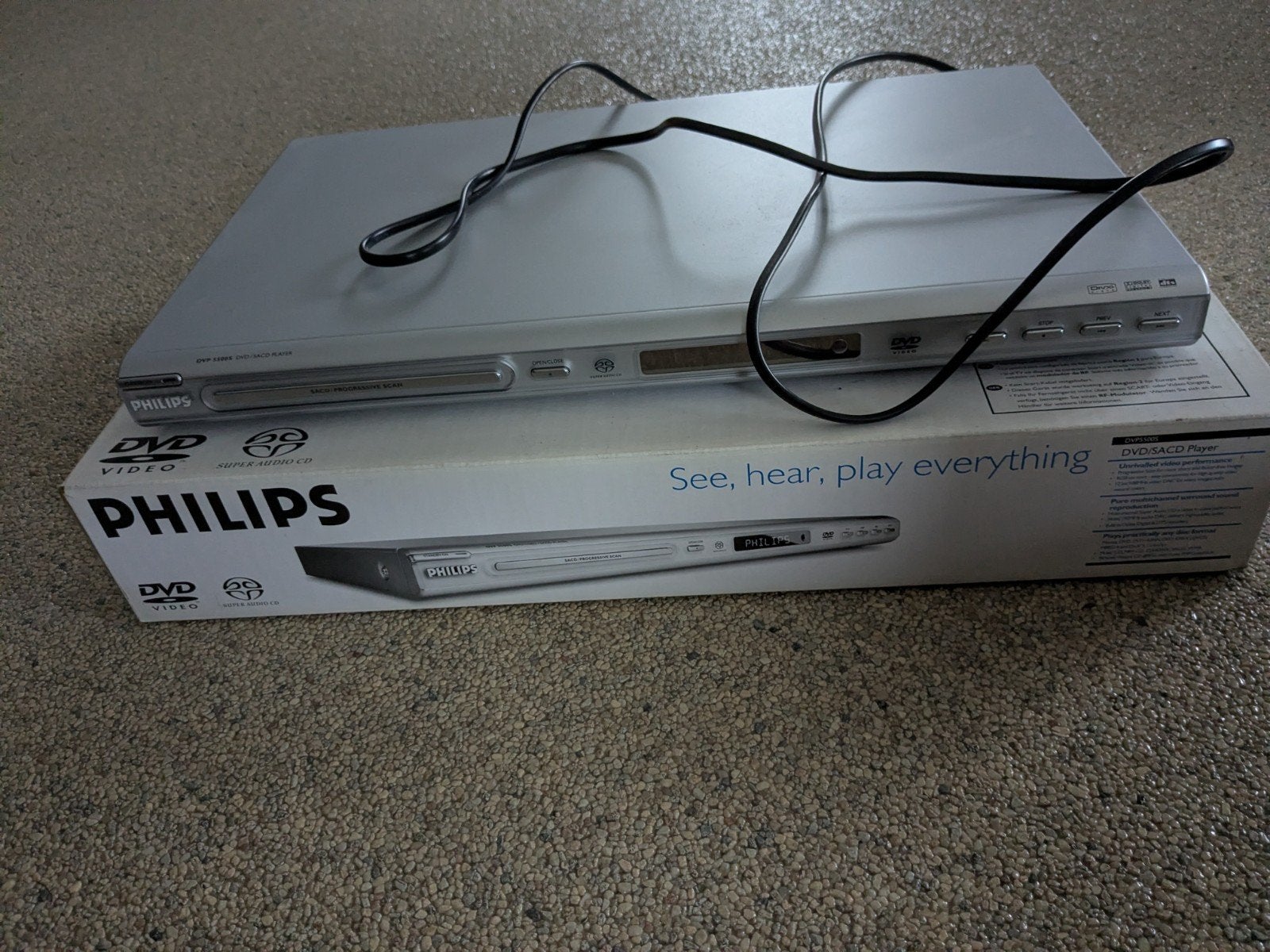 Philips DVP5500S DVD-speler., Audio, Tv en Foto, DVD spelers, Ophalen of Verzenden, Gebruikt, Dvd-speler, Philips