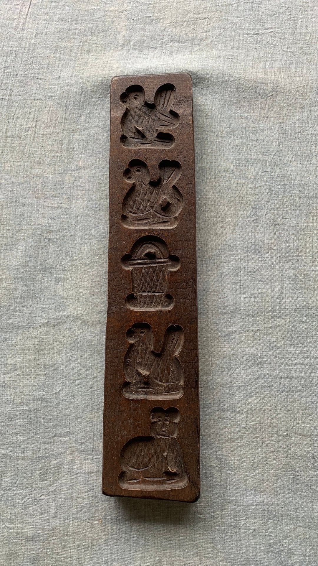Houten speculoos vorm dieren, Antiquités & Art, Enlèvement ou Envoi