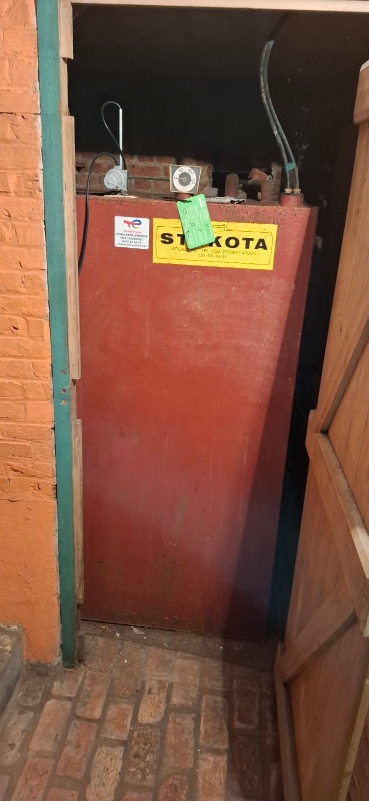 mazout stookolie 250 liter, Enlèvement