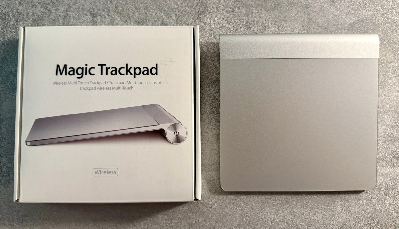 Apple Magic Trackpad 1, Computers en Software, Muizen, Ophalen, Zo goed als nieuw, Draadloos, Trackpad