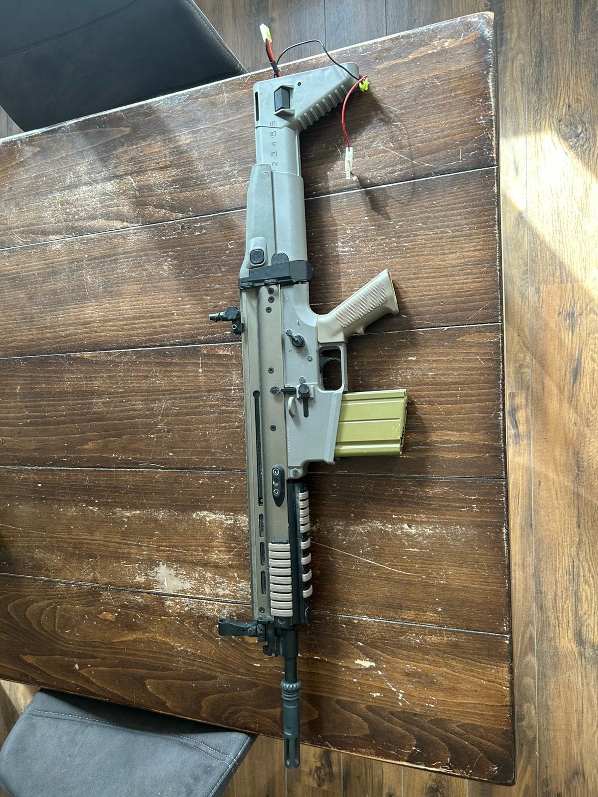 Airsoftgeweer, Kinderen en Baby's, Speelgoed | Buiten | Actiespeelgoed, Ophalen, Gebruikt