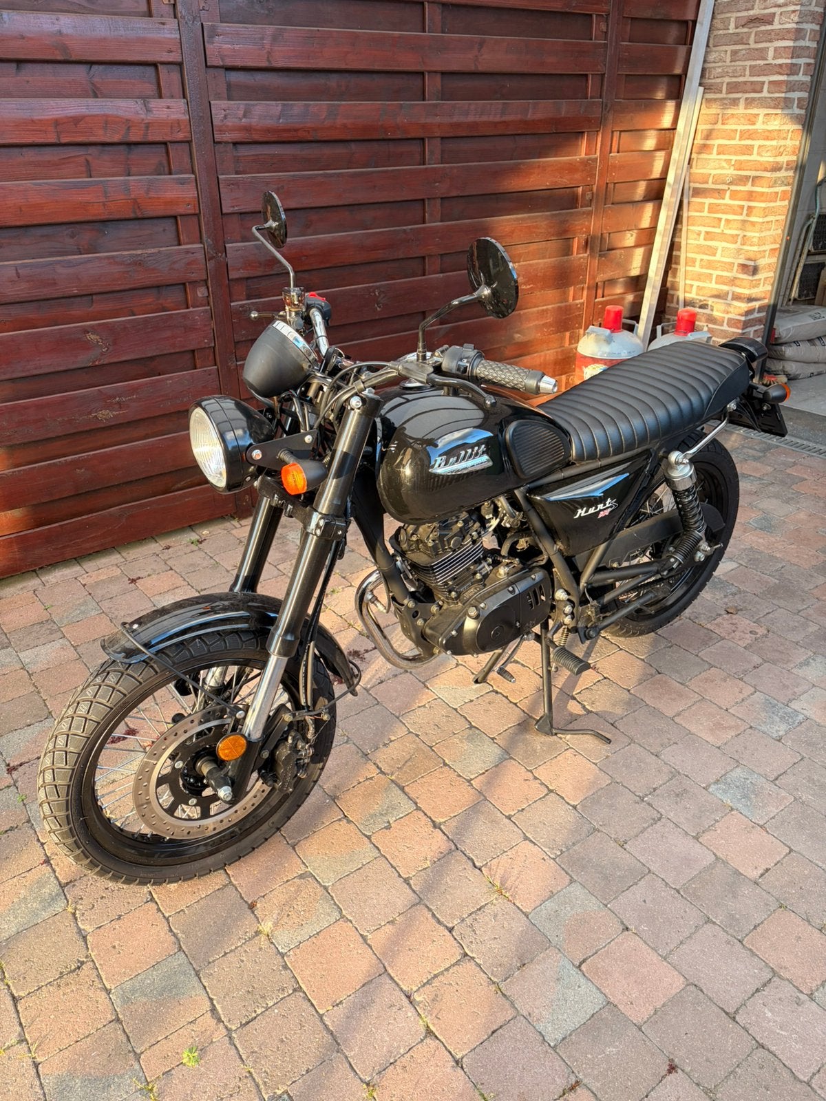 Bullit Hunt S motor 125cc zwart, Enlèvement, 1 cylindre, Jusqu'à 11 kW