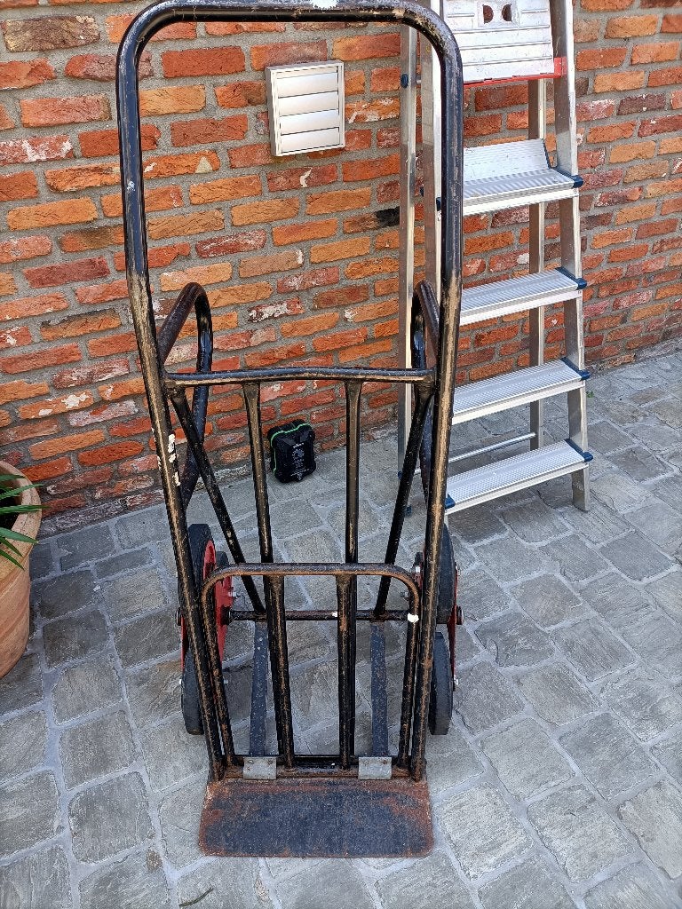 Trapkar - trappensteekwagen, Ophalen, Gebruikt