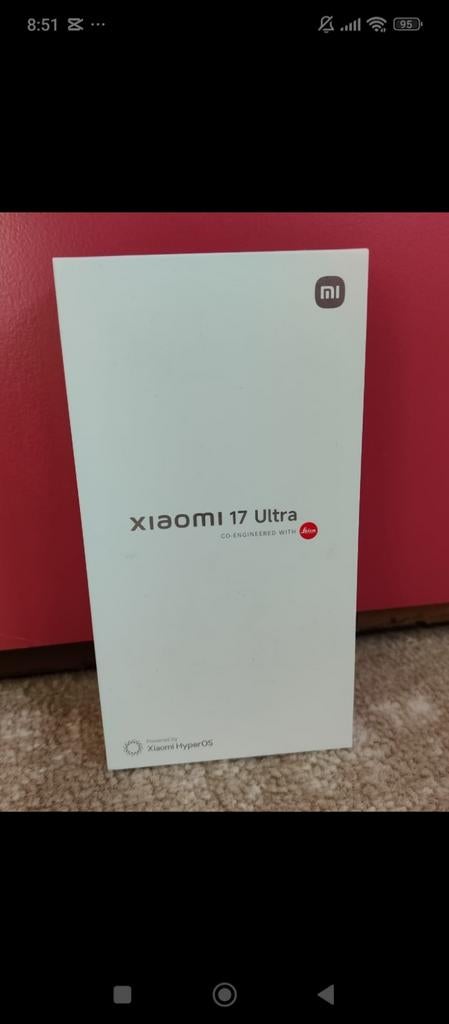 Xioami 17 ultra 512 GB black, Informatique & Logiciels, Logiciel d'Édition, Enlèvement