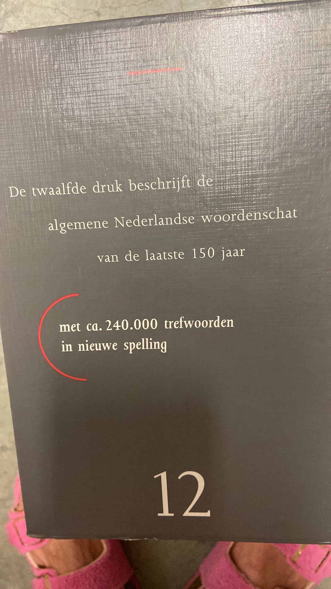 Woordenboeken, Ophalen, Zo goed als nieuw