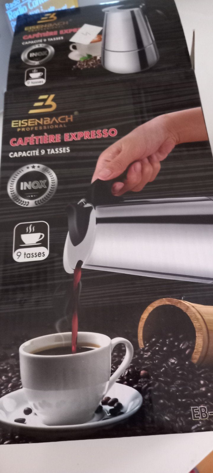 cafetière expresso, Elektronische apparatuur, Ophalen, Gemalen koffie, 4 tot 10 kopjes, Koffiemachine
