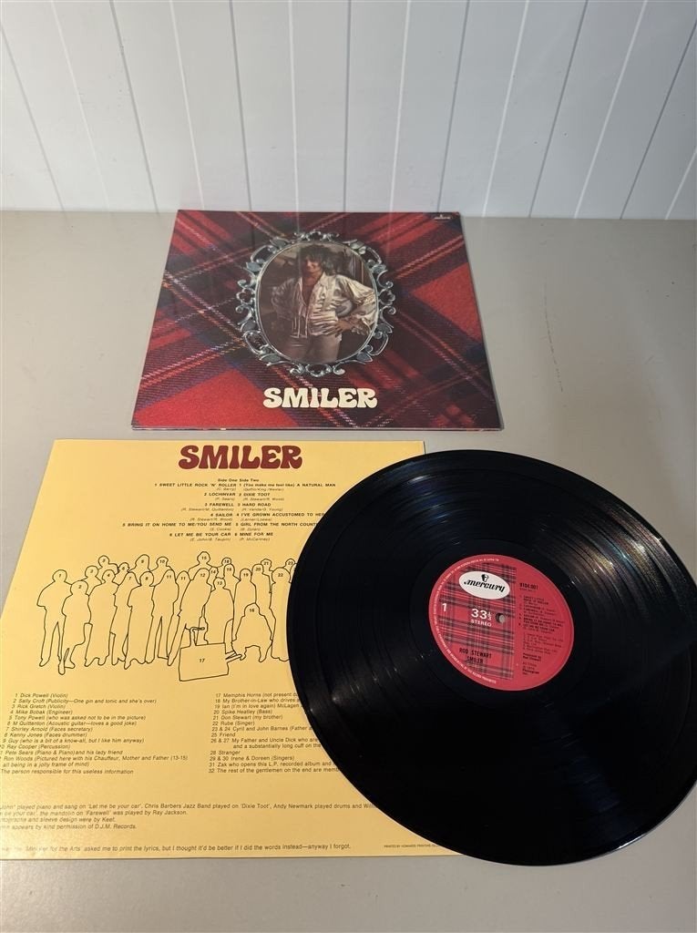 Rod Stewart - smiler - vinyl lp, Ophalen of Verzenden, Zo goed als nieuw, LP
