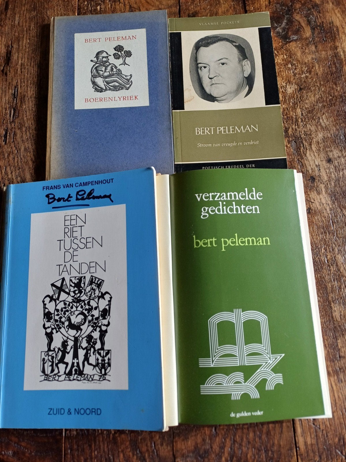gedichtenbundels, Boeken, Gelezen, Verzenden, Bert Peleman, Eén auteur