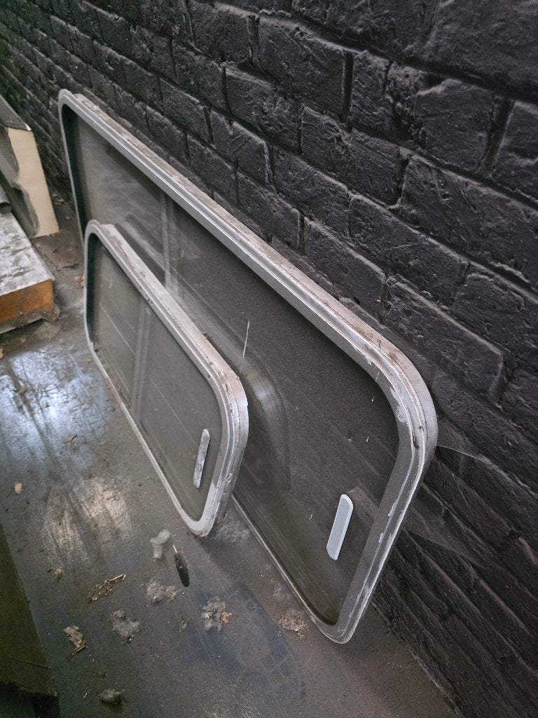 Set gebruikte scheepsramen, Watersport en Boten, Ophalen, Gebruikt