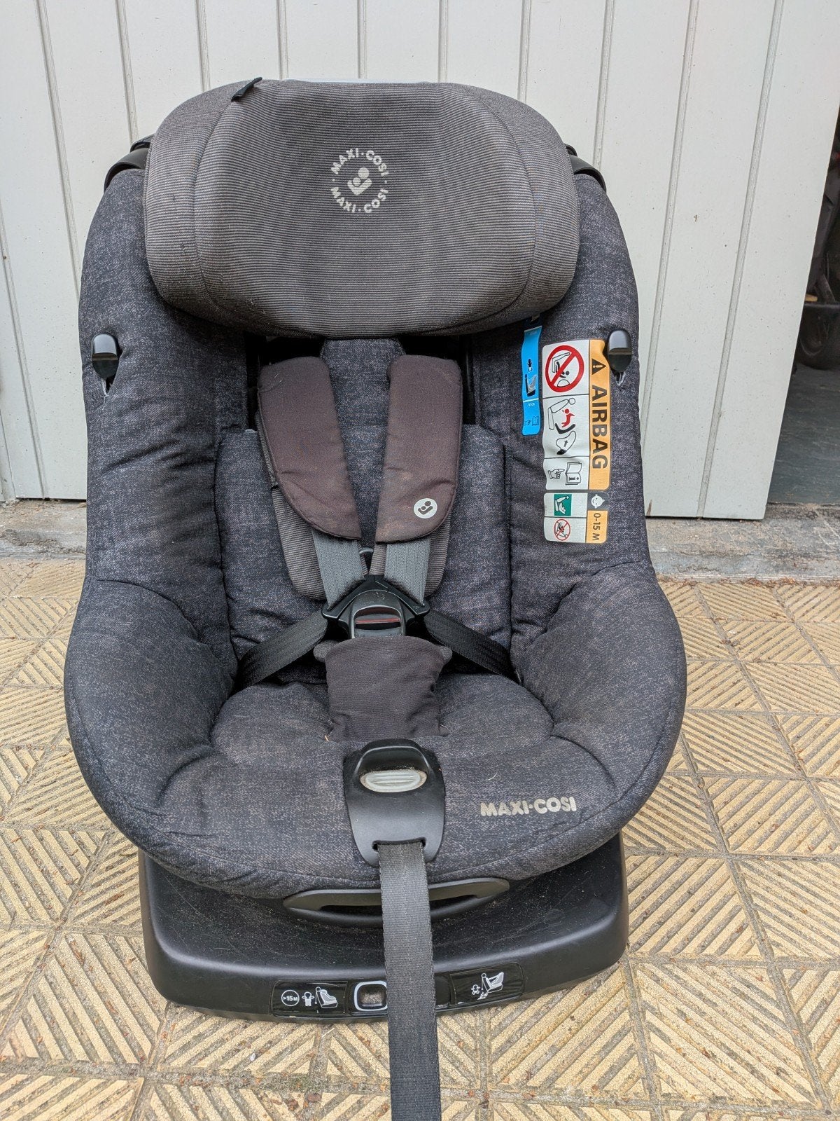 autostoel draaibaar met isofix, Ophalen, Gebruikt, 9 t/m 18 kg, Slaapstand