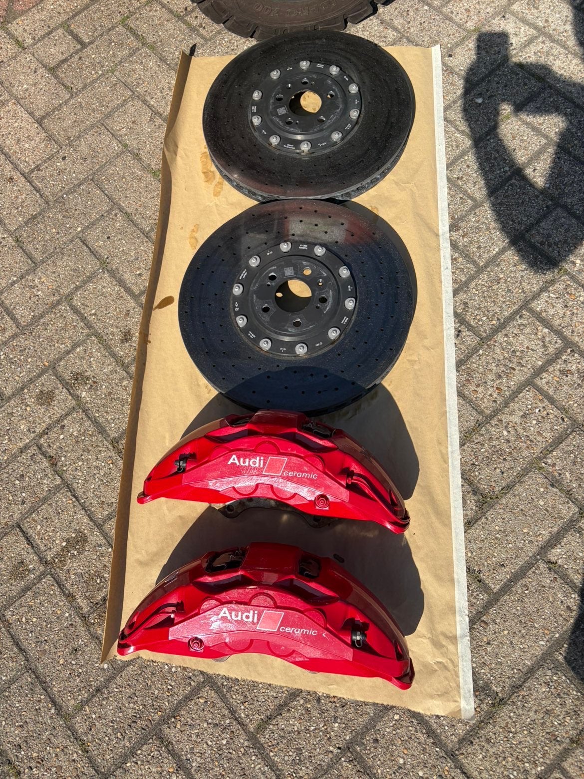 en céramique AUDI RS6C8 pour kit avec plaquette de frein, Enlèvement, Comme neuf