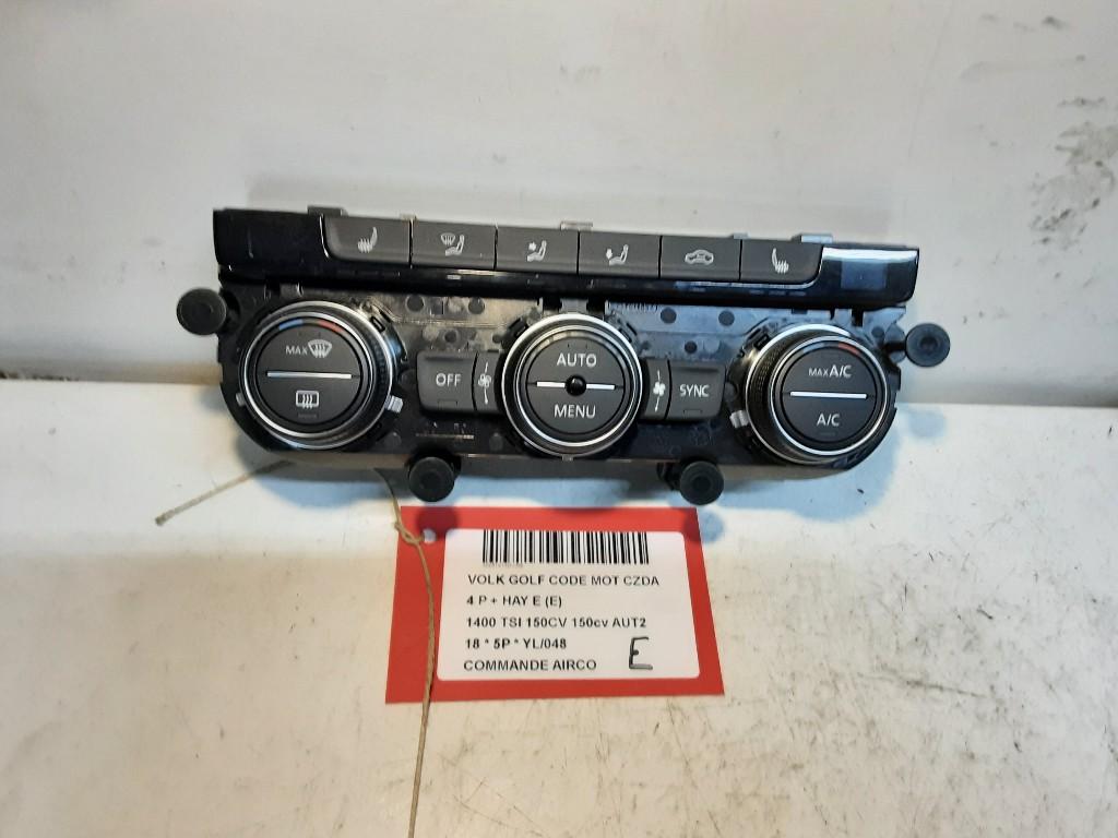 PANNEAU DE COMMANDE CLIMATISATION Volkswagen Golf VII (AUA), Volkswagen, Mevr. I. Hauben, Utilisé, Rue de l'Espoir 34 34
4030  GRIVEGNÉE, BE