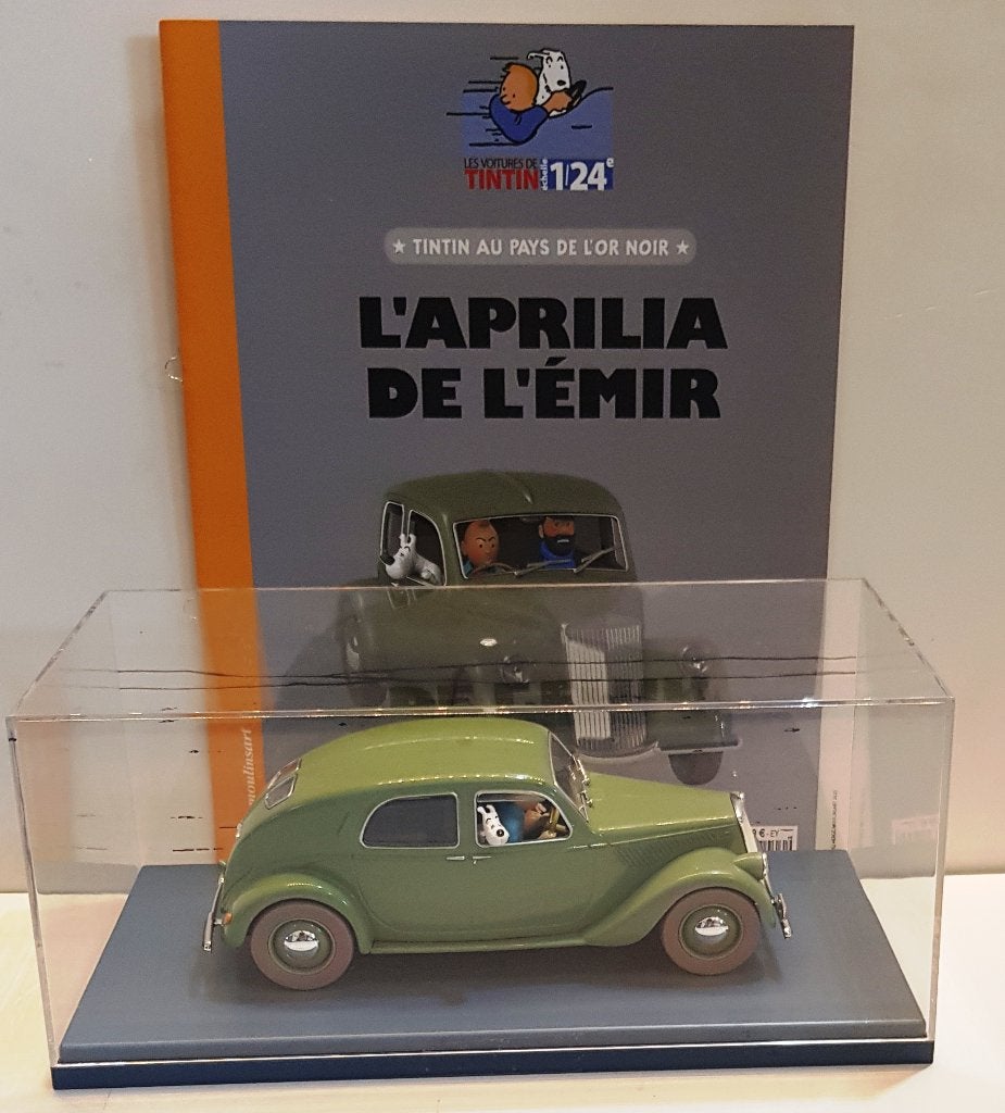 Les voitures de Tintin 1/24 N44, L'Aprilia de l'Emir ", Verzenden, Kuifje, Nieuw, Beeldje of Figuurtje