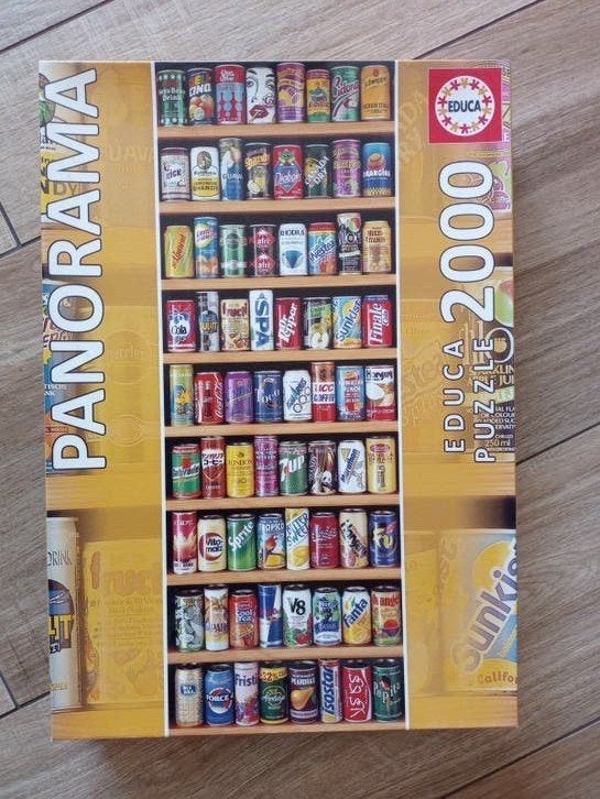 Educa puzzel 2000 stukjes in zeer goede staat, Legpuzzel