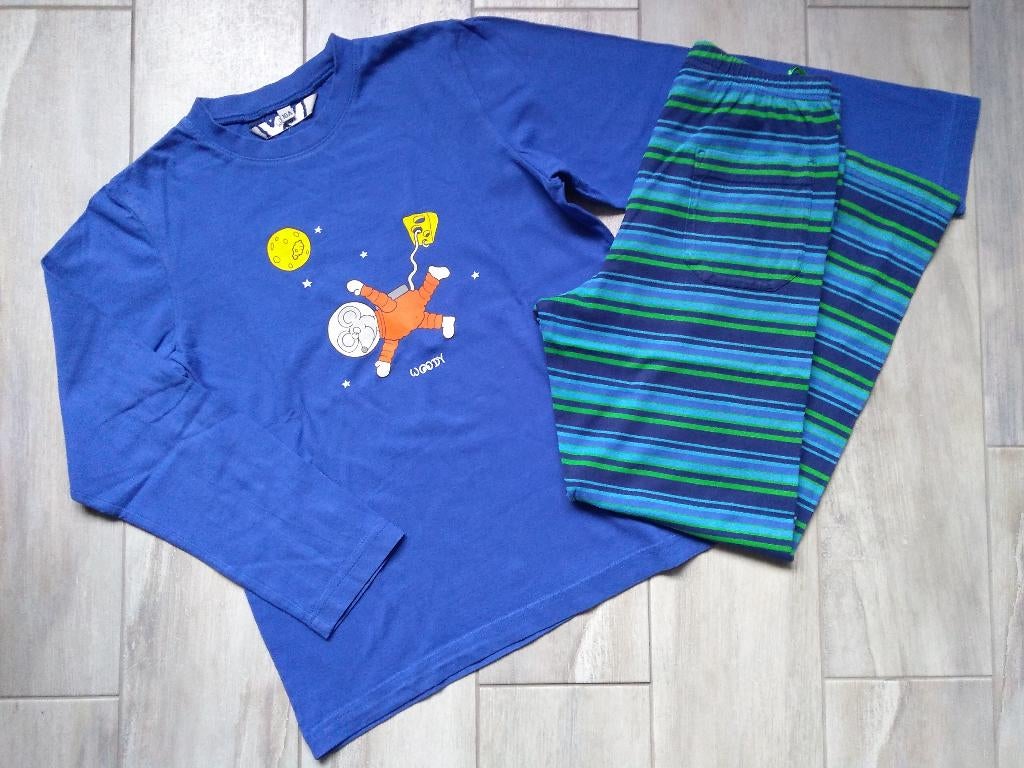 ★ M140 - Woody pyjama thema ruimtemuis, Garçon, Enlèvement ou Envoi, Vêtements de nuit ou Sous-vêtements, Utilisé