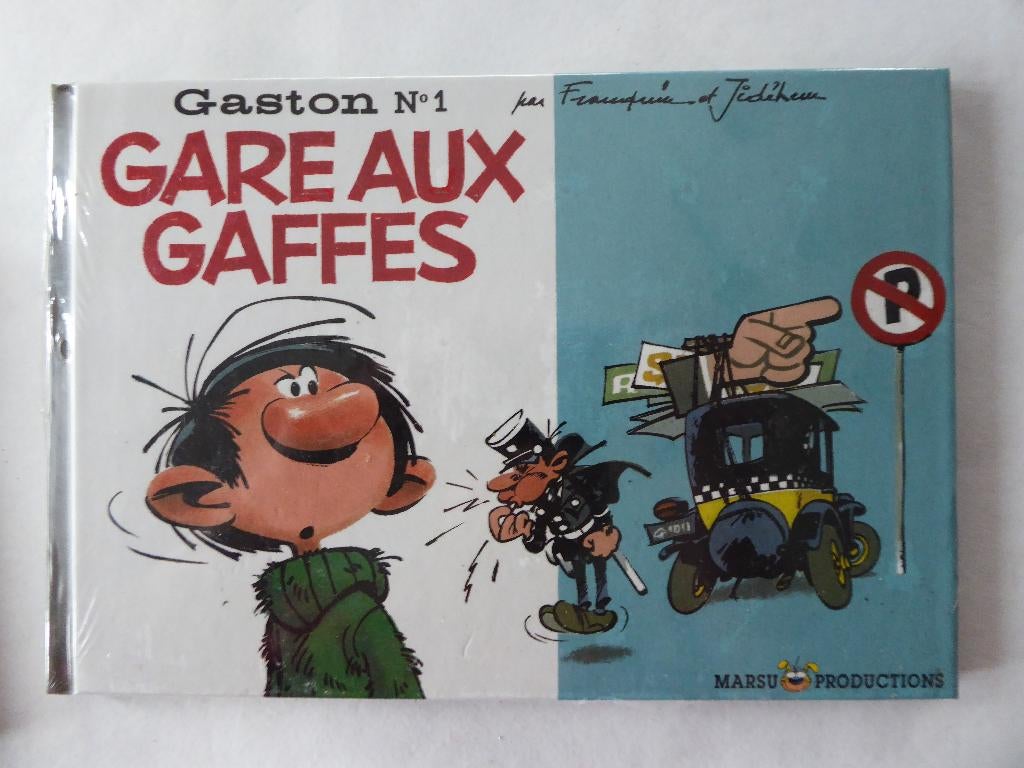 gaston la gaffe  nr 1 format a l italienne MARSU, Une BD, Enlèvement ou Envoi, Comme neuf, Franquin