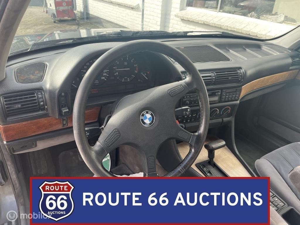 BMW 735i | 1988 | Route 66 Auctions, Autos, Achat, Entreprise, Boîte manuelle, Autre carrosserie