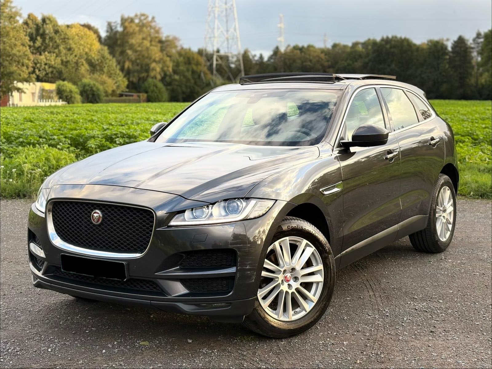 Jaguar F-Pace 2.0d AWD Aut. 2017, Auto's, Automaat, Dealer onderhouden, Zwart, Diesel